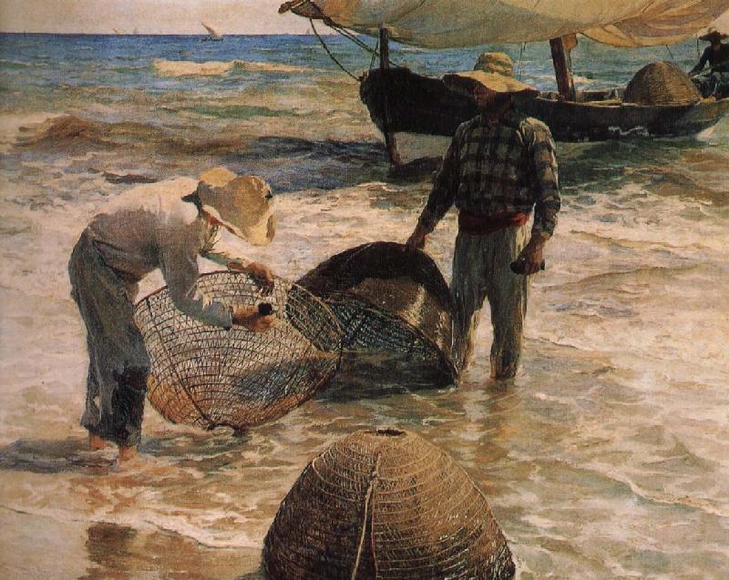 Joaquin Sorolla Fisherman Sweden oil painting art